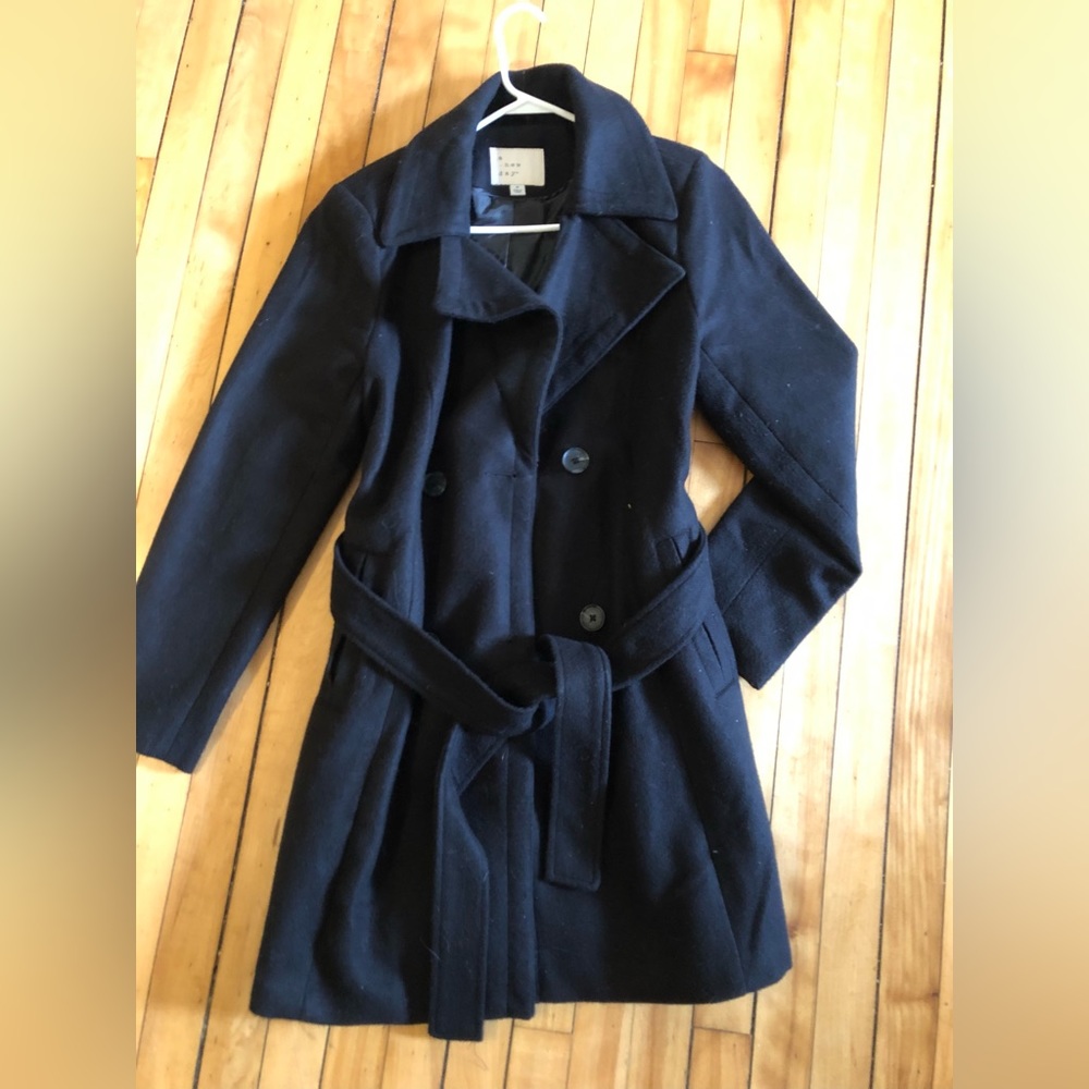 A New Day Women’s belted pea coat